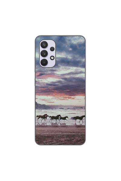 OEM Husa compatibila cu Samsung Galaxy A32 4G Silicon Gel Tpu Model Cai Alergand