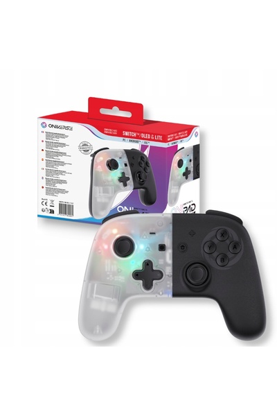 Kraft&dele Gamepad Oniverse Onipad White Star pentru PC Nintendo Switch Andro...