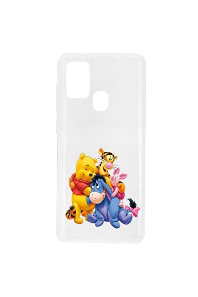 OEM Husa compatibila cu Samsung Galaxy A21s Silicon Transparenta Model Winnie...