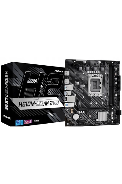 Kraft&dele Placă de bază ASrock H610M-H2/M.2 D5 DDR5 micro ATX Intel socket 1...