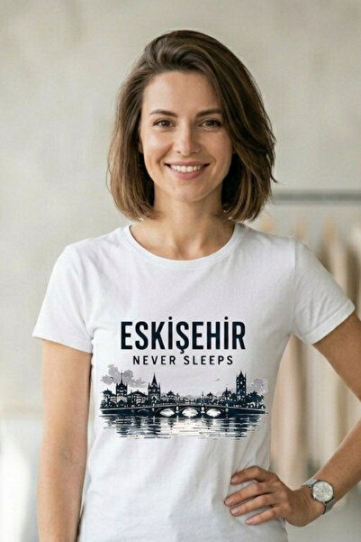 Baran Işık Ескишеир не спи нитога време Тематична минималистична тениска