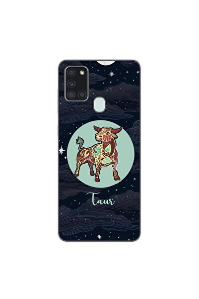 OEM Case compatible with Samsung Galaxy A21s Silicone Gel Tpu Taurus Horoscop...