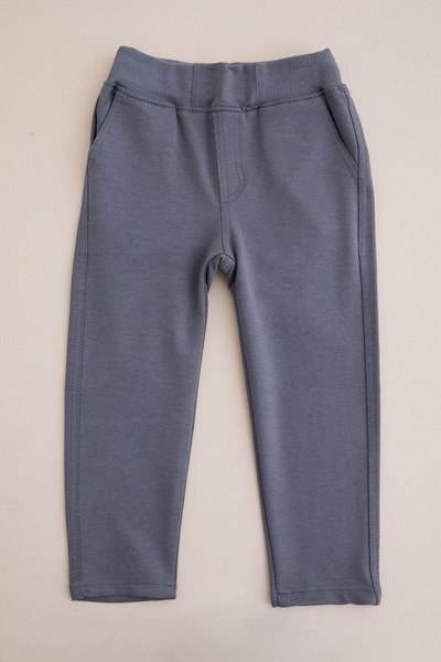 Fulla Moda Beli Lace-Up Combed Cotton Fabric Unisex Children's Trousers