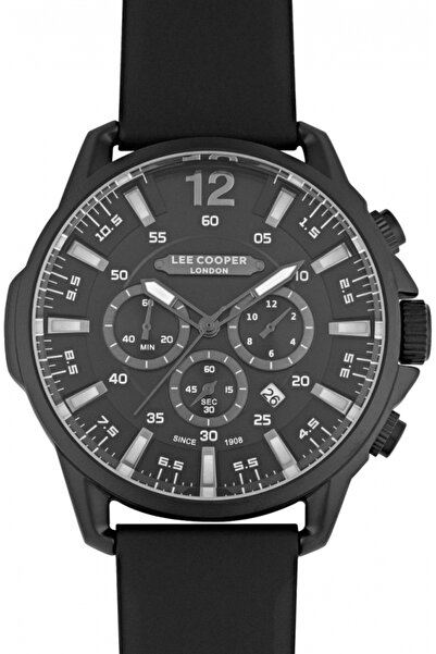 Lee Cooper Ceas bărbătesc LC07429.657 — negru, fashion