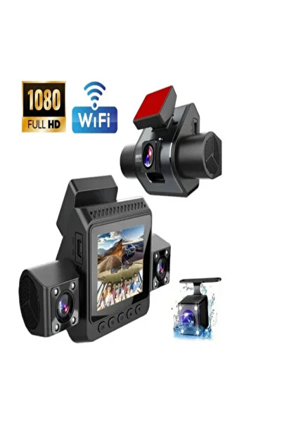 VARENTI 9720 ARAÇ IÇİ HD KAMERA 4 KAMERALI WİFİ ÖZELLİKLİ 1080P FULL HD GECE ...