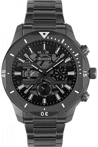 Slazenger Ceas bărbătesc SL.09.2377.2.04, grafit, elegant — ideal ca un cadou.