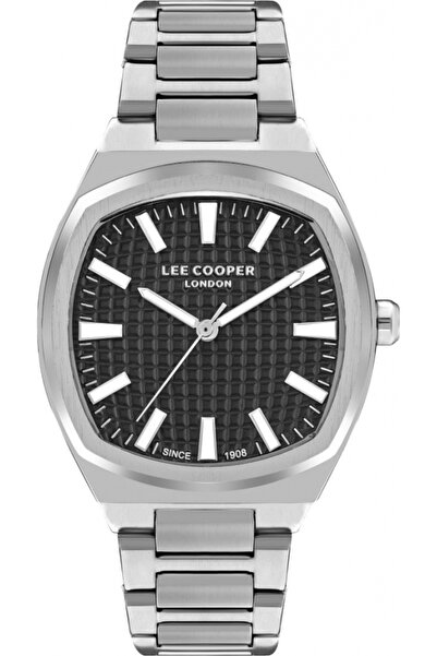 Lee Cooper Ceas de modă pentru bărbați LC07984.350 din oțel inoxidabil, pentr...