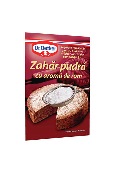 Dr. Oetker Zahar Pudra Cu Aroma De Rom Dr. Oetker, 50 g