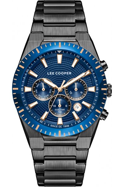 Lee Cooper Ceas de modă pentru bărbați LC08100.090 — bleumarin