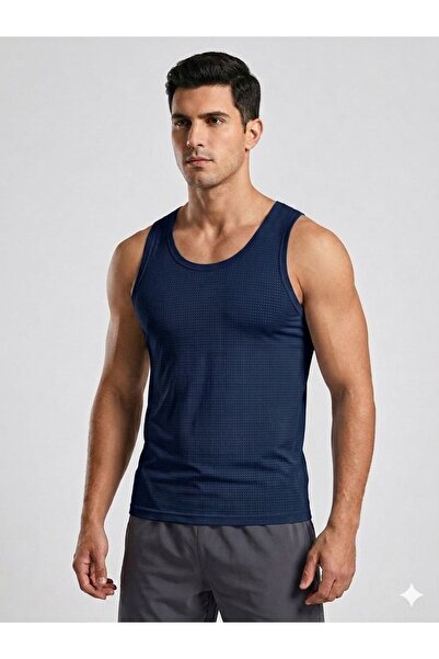 Pimody Men's 3-Piece Bamboo Breathable Special Texture Jacquard Undershirt