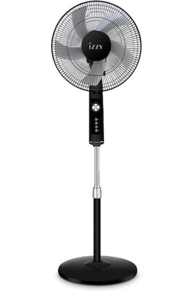 izzy IZ-9041 Ανεμιστήρας βάθρου 70W 40εκ. διάμετρος Μαύρο Κωδικός: 224353