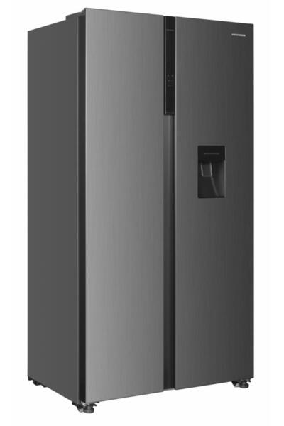 Heinner Frigider-congelator Side-by-Side No Frost de 529L cu dozator de apă, ...