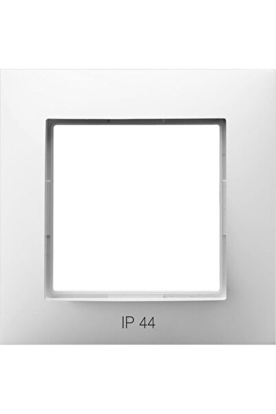 OSPEL ARIA Cadru unic pentru elemente de fixare IP44 alb RH-1U/00