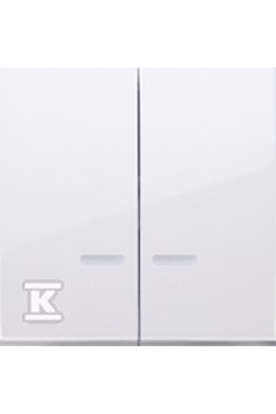 Kontakt-Simon Comutator dublu cu indicator 1328 KONTAKT SIMON 54 LED