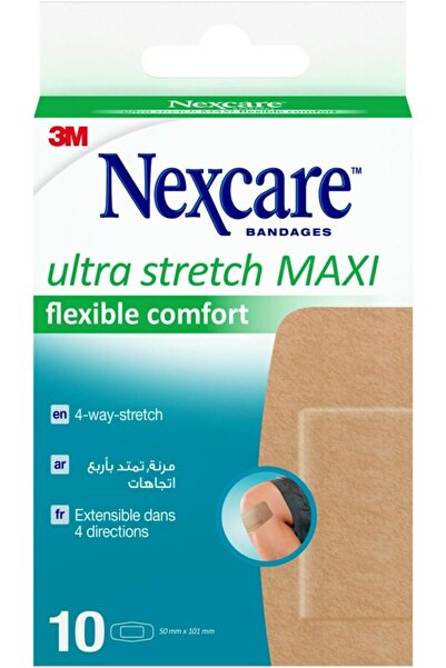 Nexcare 3M 570-10 Soft 'N' Flex Bandage For Knee & Elbow, 10'S