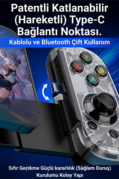 beboncool D6 Mini Mobil Oyun Kolu Gamepad