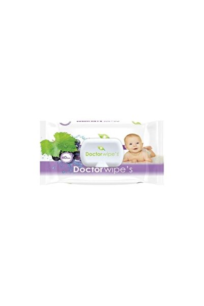 DOCTOR WIPES Μωρομάντηλα, Σταφύλι, 60 τεμάχια
