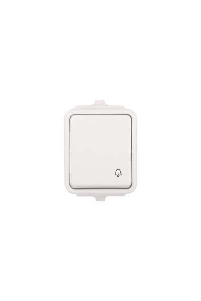 Schneider Electric Buton etanș Cedar IP44 Clopot 10A Alb WNT-101C WNT101C01