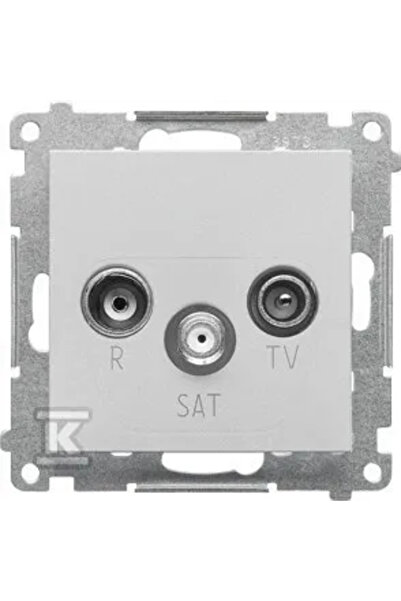 Kontakt-Simon Simon 55 R-TV-SAT 7dB mufă antenă prin orificiu (modul). 1x Int...