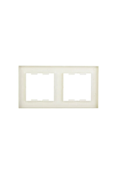 Schneider Electric Cadru dublu Aspora cremă EPH5810223