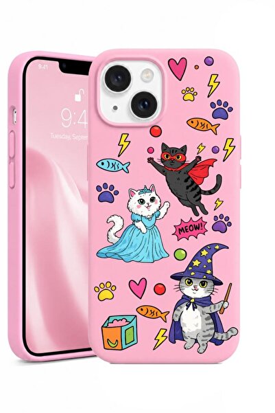 3GEN CASE iPhone 13/14/15 Uyumlu Soft Style Collection Lansman Kılıf İçi Kadi...