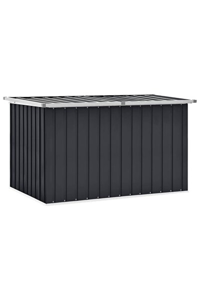 vidaxl Ladă de depozitare pentru grădină, antracit, 149 x 99 x 93 cm