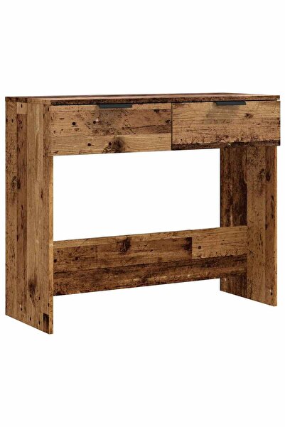 vidaxl Masă consolă, lemn vechi,90x36x75 cm, PAL