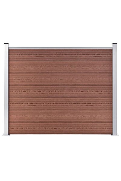 vidaxl Panou de gard, maro, 180 x 146 cm, WPC