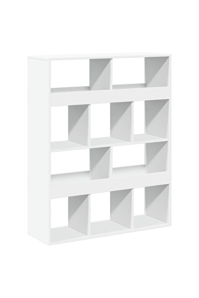 vidaxl Separator de cameră, alb, 100x33x125,5 cm, lemn prelucrat