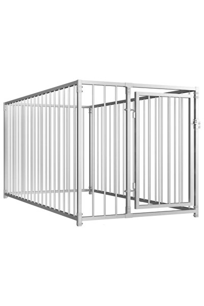 vidaxl Țarc pentru câini de exterior, 100 x 200 x 100 cm