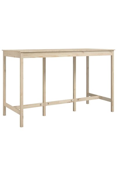 vidaxl Masă de bar, 180x80x110 cm, lemn masiv de pin