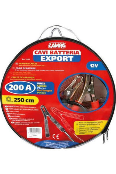Lampa Καλώδια εκκίνησης μπαταρίας αυτοκινήτου 200 Α 2,5 μ.