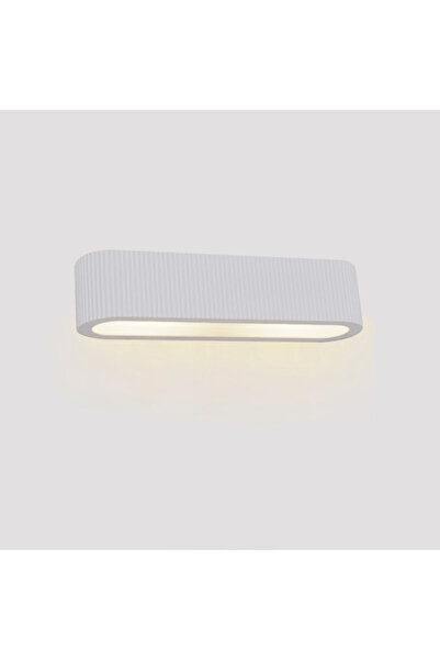 InLight Επιτοίχιο φωτιστικό από λευκό γύψο 2XE14 Δ:35εκ. 43054-Λευκό