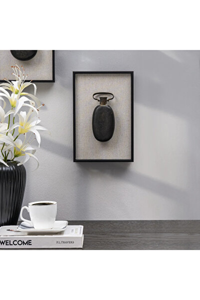 Midas Furniture لوحة جدارية بلاستيكية 120×120 سم باللونين البني والبيج