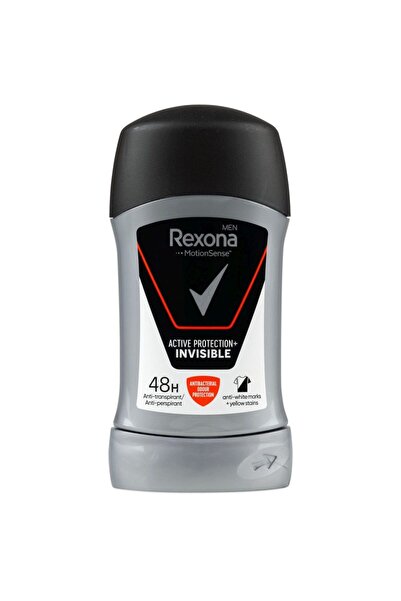 Rexona Stick antiperspirant, Rexona, 50 ml, Protecție activă invizibilă pentr...