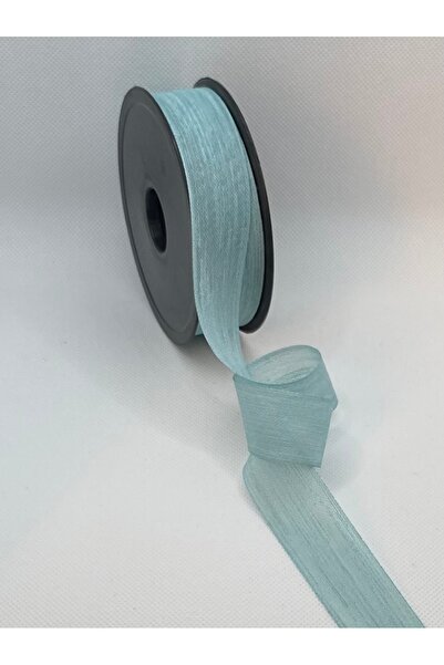 Lorin hobi Mi̇nt Linen, Embroidered Ribbon 2.5 cm 20 Meters Wedding, Engageme...