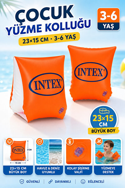 YILDIRIM OYUNCAK Children's Swimming Armlet 23×15cm 3-6 Years Old – Pool and ...