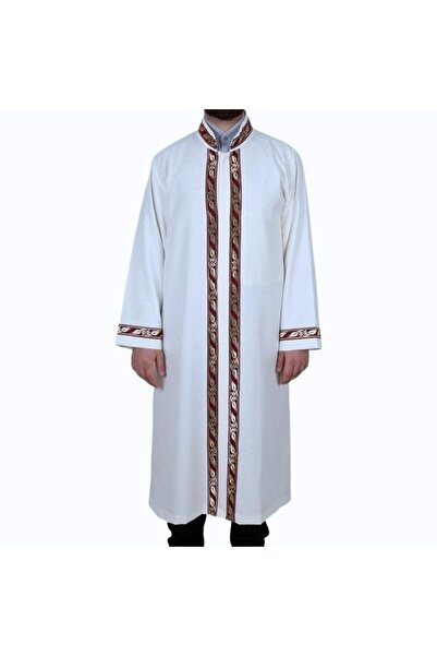 CAMİMARKET Imam's Robe Red with White Trim
