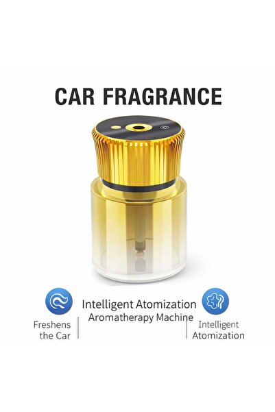 iqraafashion Car Fragrance Diffuser Intelligent Atomization Aromatherapy Device