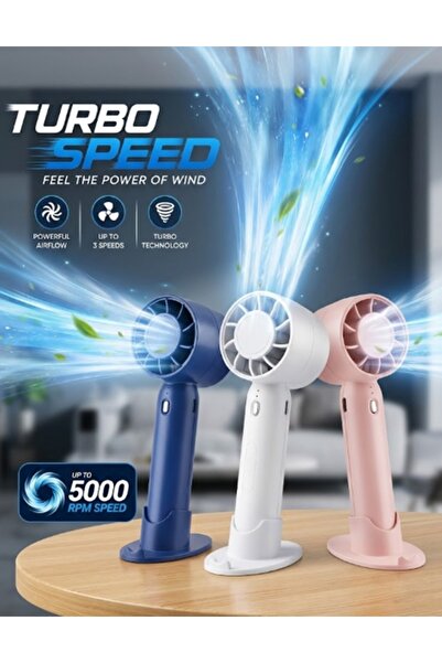 gaman 1 Adet FW30 3 Hız Kademeli Turbo Jet Vantilatör - Mini Şarjlı Taşınabil...