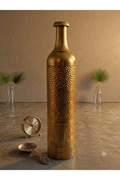 PANALI Pnl-Mg59 m Metal Decorative Gold Vase