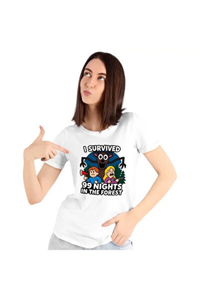 OEM Tricou Femei 99 Nights Game Roblox