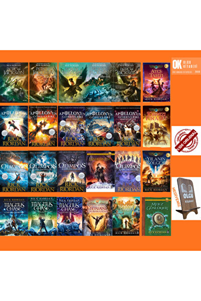 Doğan Kitap Rick Riordan 24 Kitap Set - Olimpos Kahramanları - Percy Jackson ...