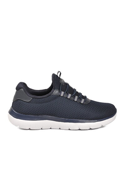 AYAKMOD Navy Blue Mesh Lightweight Flexible Men's Sports Shoes 26107 m