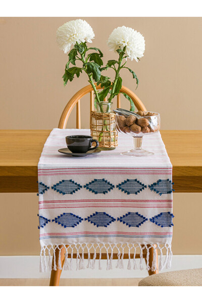 LC Waikiki Timeless Clothing & Timeless Choices Embroidered Tassel Runner 40X...