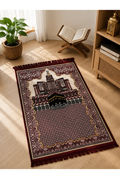 Segadty Sajadat Cheap Prayer Mat with Various Islamic Designs, Comfortable an...