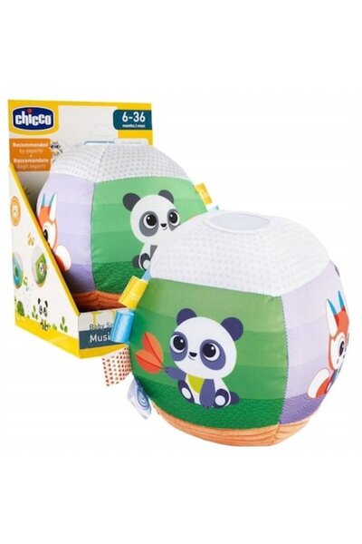Chicco Minge muzicală, Chicco, 6-36 luni, Funcție luminoasă, Multicoloră