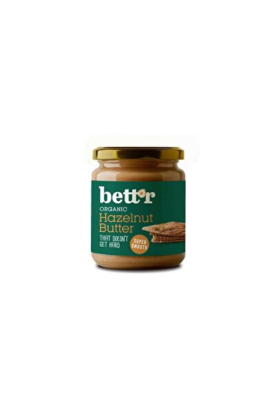 BETTR Cremă organică de alune de pădure 250g