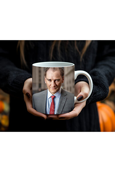 Evion Mustafa Kemal Atatürk Portrayed Special Collection Porcelain Mug