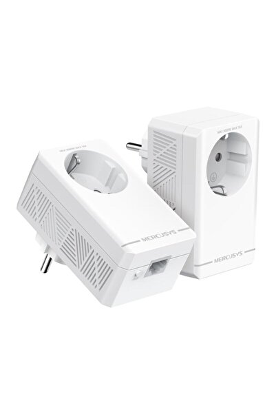 Mercusys AV1000 Kit de pornire Powerline Gigabit cu funcție Passthrough, Pach...